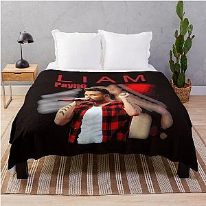 Liam Payne of One Direction Murrayfield Stadium 2014 Throw Blanket