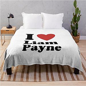 I Heart Liam Payne Throw Blanket