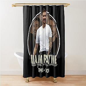 Liam Payne Thanks for Memories Shower Curtain