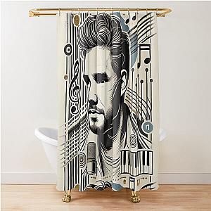Liam Payne Tribute Music Fan Design Shower Curtain
