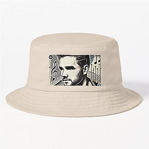 Liam Payne Tribute Art Minimalist Music Fan Design Bucket Hat