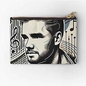 Liam Payne Tribute Art Minimalist Music Fan Zipper Pouch