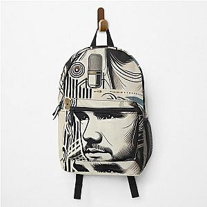 Liam Payne Tribute Art Minimalist Music Fan Design Backpack