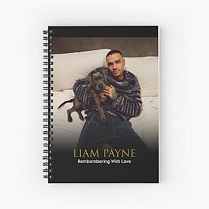 Liam Payne Remembering with Spiral Notebook