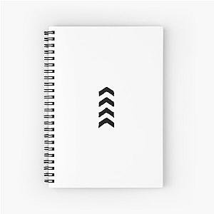 Liam Payne tattoo Spiral notebook