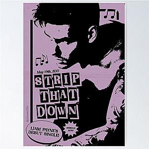 Liam Payne Strip Down Poster