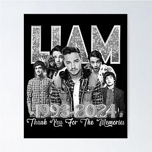 Rip Liam Payne 1993-2024 Poster