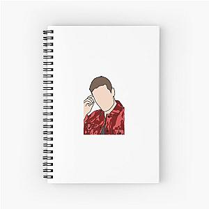 liam payne digital art print Spiral Notebook