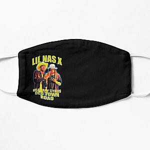 Lil Nas X Face Masks - Lil nas x Old Town Road rap Flat Mask RB2103