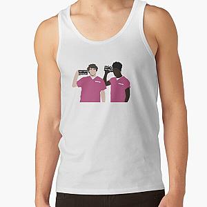 Lil Nas X Tank Tops - Lil Nas X, Jack Harlow - INDUSTRY BABY Tank Top RB2103