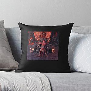 Lil Nas X Pillows - Lil Nas X Official Satan Montero T-Shirt Throw Pillow RB2103