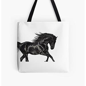 Lil Nas X Bags - Lil Nas X - Old Town Road All Over Print Tote Bag RB2103
