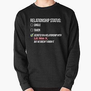 Lil Nas X Sweatshirts - Relationship with Lil Nas X Pullover Sweatshirt RB2103