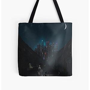 Lil Nas X Bags - lil nas X - 7 All Over Print Tote Bag RB2103