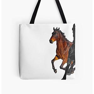 Lil Nas X Bags - Old town road lil nas x All Over Print Tote Bag RB2103