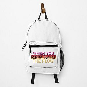 Lil Nas X Backpacks - Lil Nas X, - She Ain't Get No Dm From Me, When You Gonna Switch The Flow Classic T-Shirt Backpack RB2103