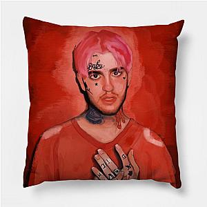 Lil Peep Pillows - Lil Peep Digital Portrait Throw Pillow TP1107