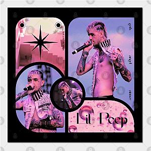 Lil Peep Posters - Pink Lil Peep Poster TP1107