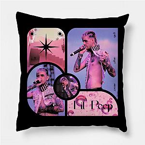 Lil Peep Pillows - Pink Lil Peep Throw Pillow TP1107