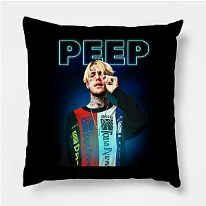 Lil Peep Pillows - Lil Peep 'Neon Peep' Design Throw Pillow TP1107