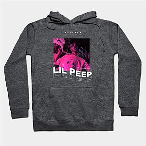 Lil Peep Hoodies - Lil Peep Pink Hellboy Class Hoodie TP1107