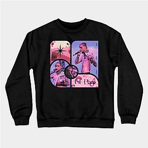 Lil Peep Sweatshirts - Pink Lil Peep Sweatshirt TP1107