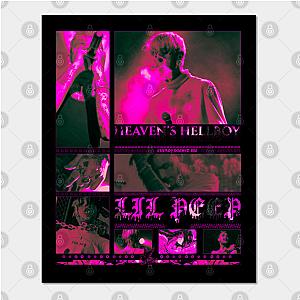 Lil Peep Posters - Lil Peep Pink Poster TP1107