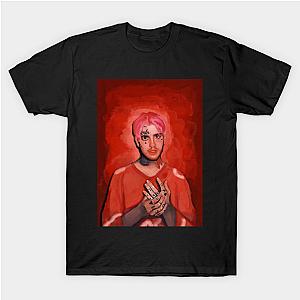 Lil Peep T-Shirts - Lil Peep Digital Portrait Classic T-Shirt TP1107