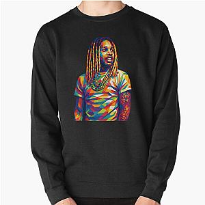 Lil Durk x Off-White Negoro Logo Pullover Sweatshirt