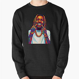 Lil Durk Smile WPAP Art Pullover Sweatshirt