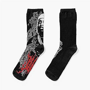 Lil Durk Streetwear Dark Aesthetic Socks