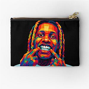 Lil Durk Smile Wallet Phone Art Zipper