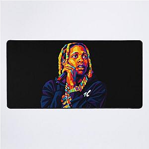 Lil Durk Pop Art Desk Mat