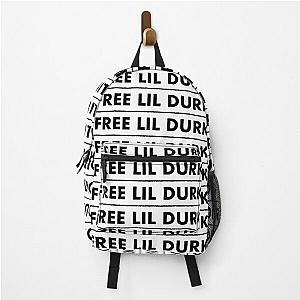 Lil Durk White Backpack
