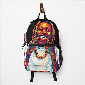Lil Durk Smile Wappa Art Backpack