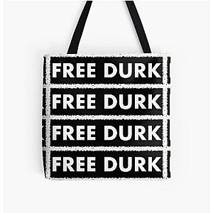 Lil Durk Black Tag All Over Print Tote Bag