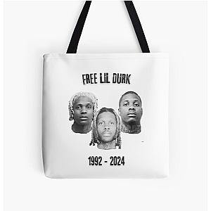 Lil Durk Pt. 2 All Over Print Tote Bag