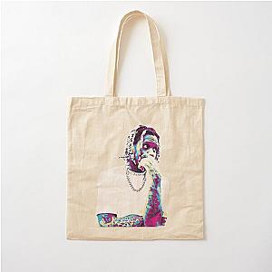 Lil Durk Pop Art Cotton Tote Bag