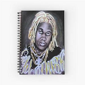Rapper Lil Durk Spiral Notebook