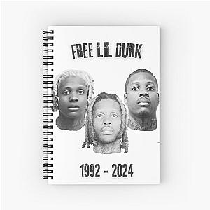 FREE LIL DURK Spiral Notebook