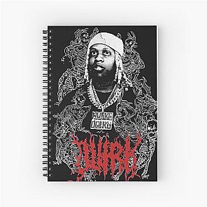Lil Durk Streetwear Dark Aesthetic Notebook