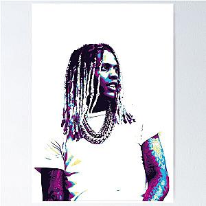 Lil Durk Retro Poster