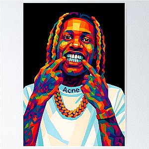 Lil Durk Smile Wallpaper Poster