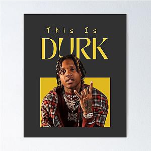 Lil Durk & Drill Rap Legends Apparel Poster