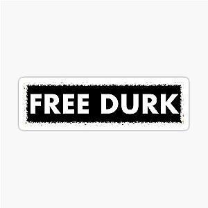 FREE Lil Durk Black Tag Sticker