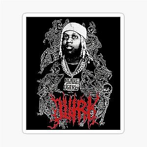 Lil Durk Street Dark Aesthetic Sticker