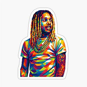 Lil Durk with Art Sticker