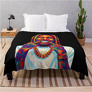 Lil Durk Smile Wall Art Throw Blanket