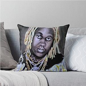 Rapper Lil Durk Throw Pillow