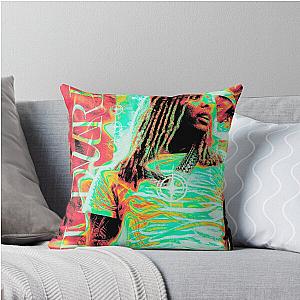 Lil Durk Voice the Streets Throw Pillow